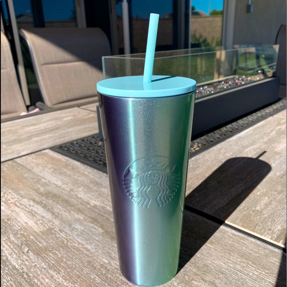 Starbucks 2020 Holiday Cold Cup. Rare color 💖